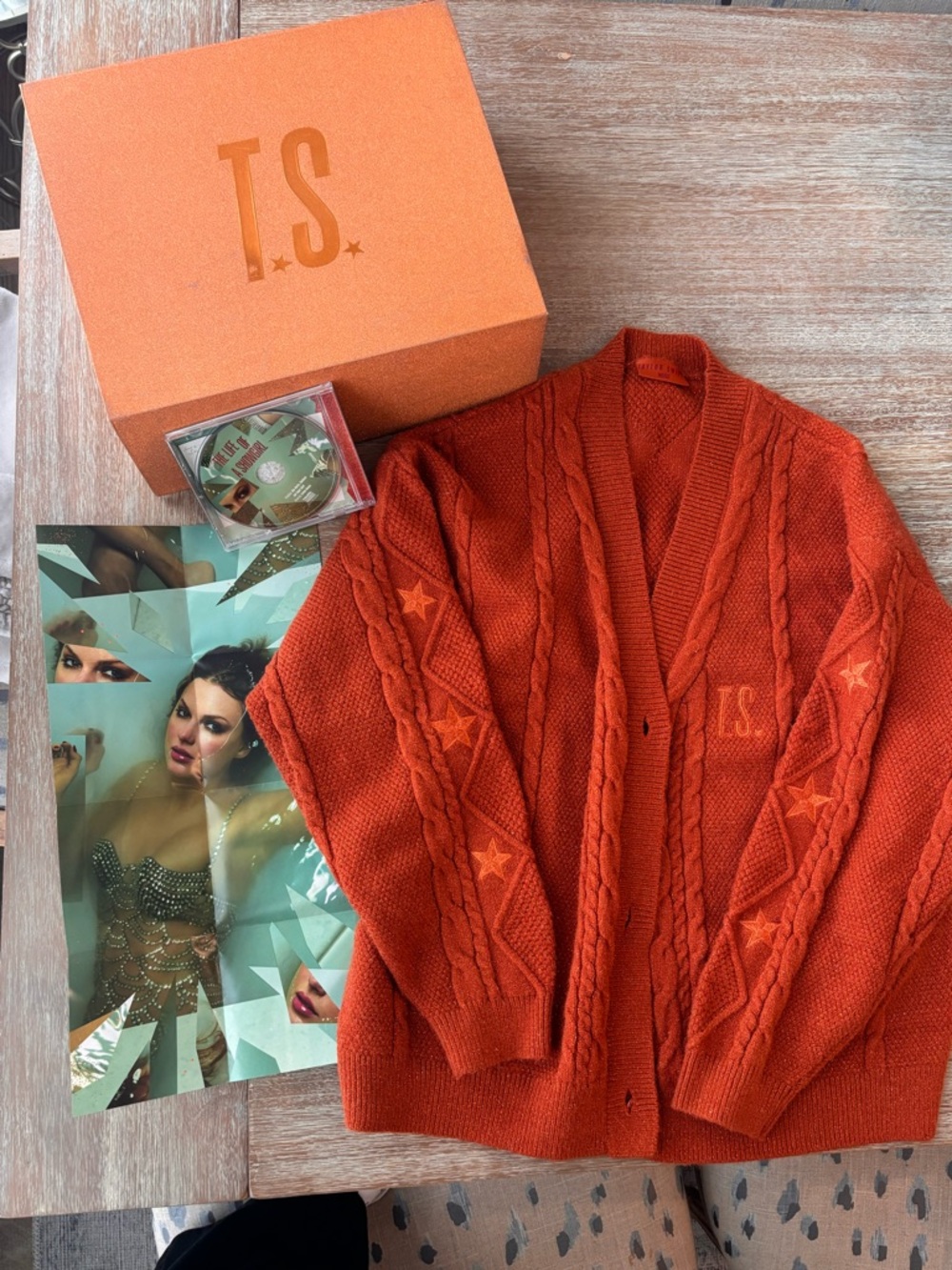 Taylor Swift “The Life of a Showgirl” Cardigan Box Set - Picture 2 of 8